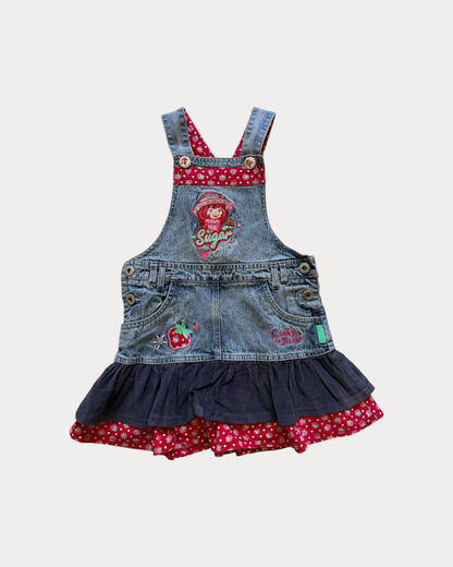 Vintage Strawberry Shortcake denim dress