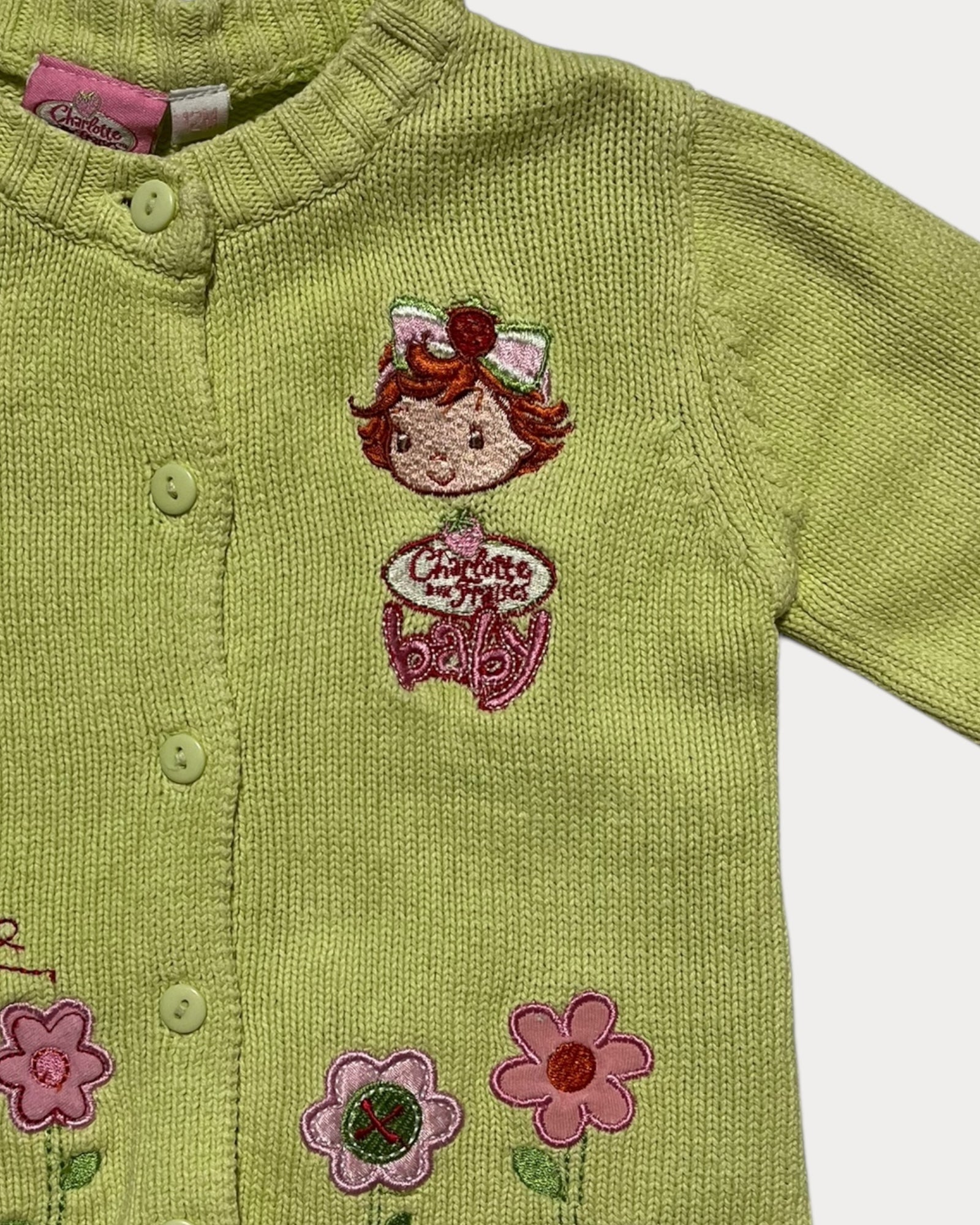 Vintage Strawberry Shortcake cardigan