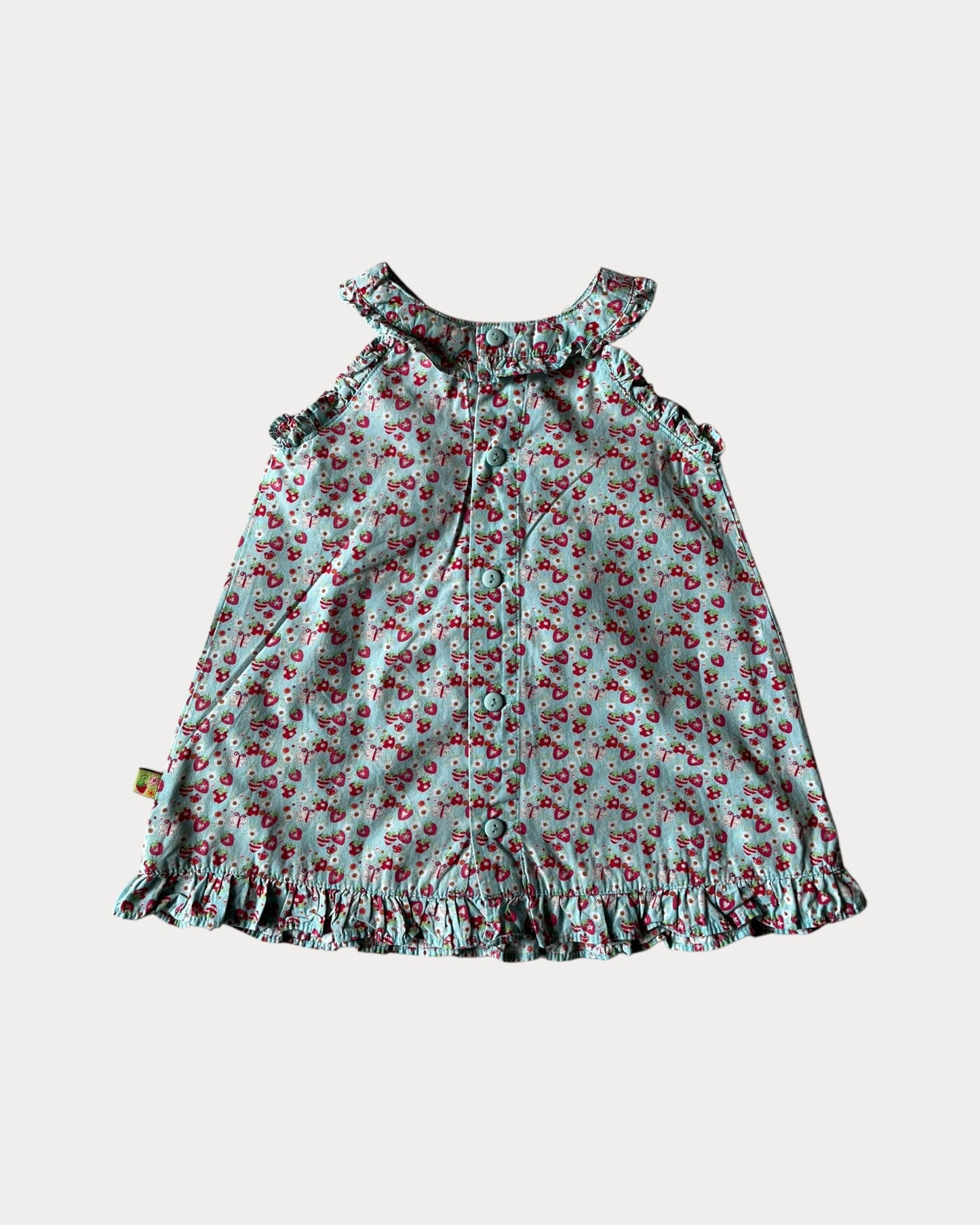 Vintage Strawberry Shortcake floral dress