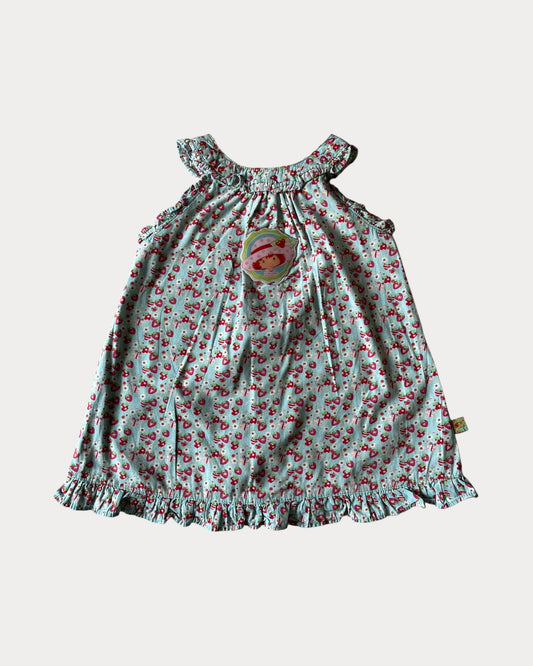 Vintage Strawberry Shortcake floral dress