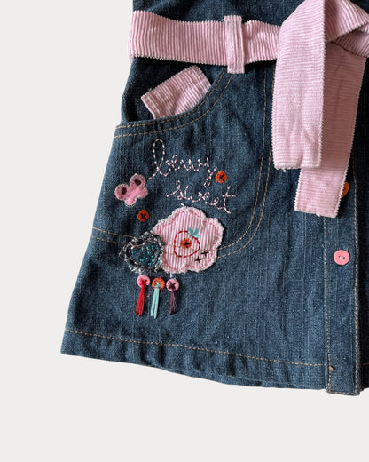 Vintage Strawberry Shortcake denim dress