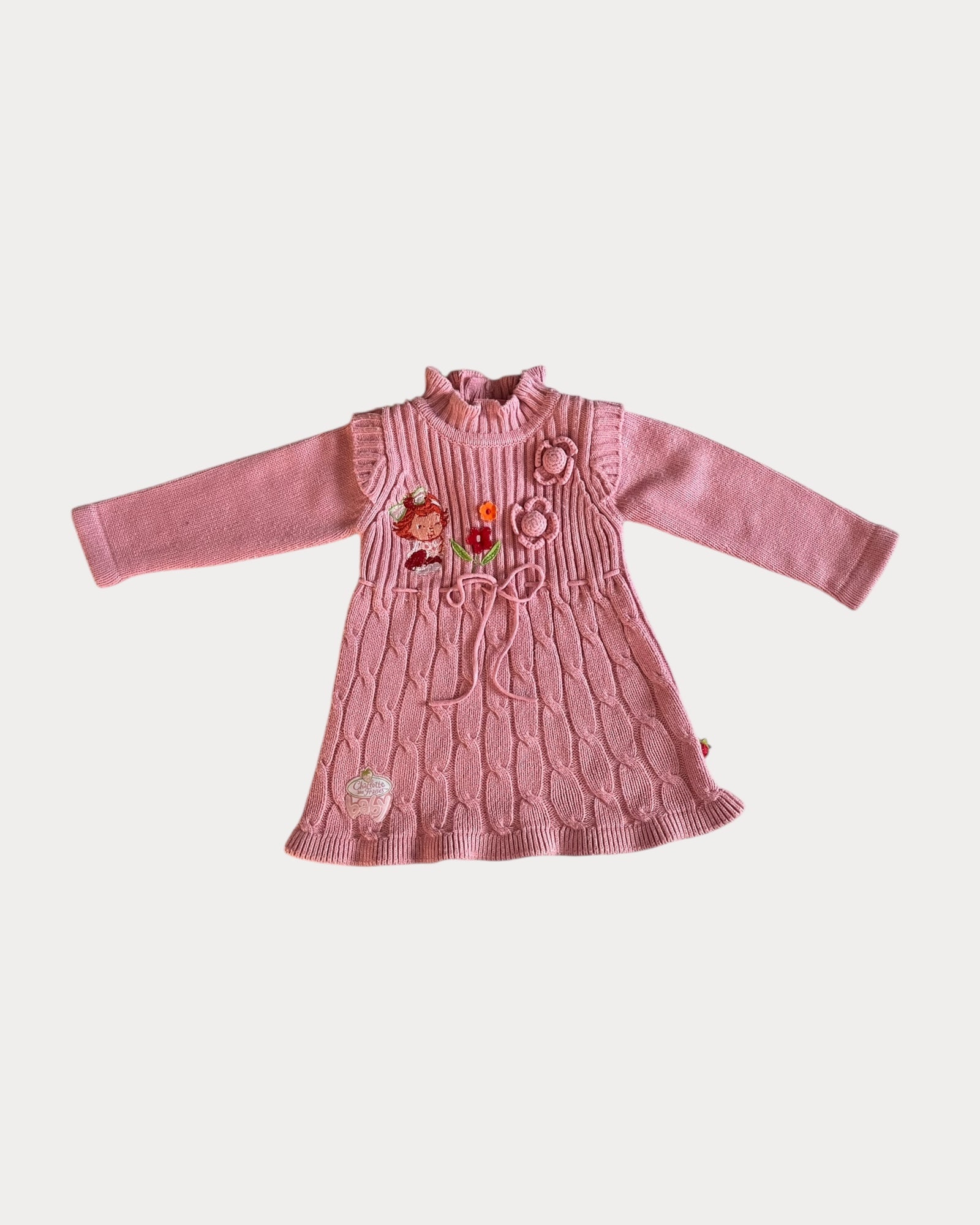 Vintage Strawberry Shortcake knitted dress